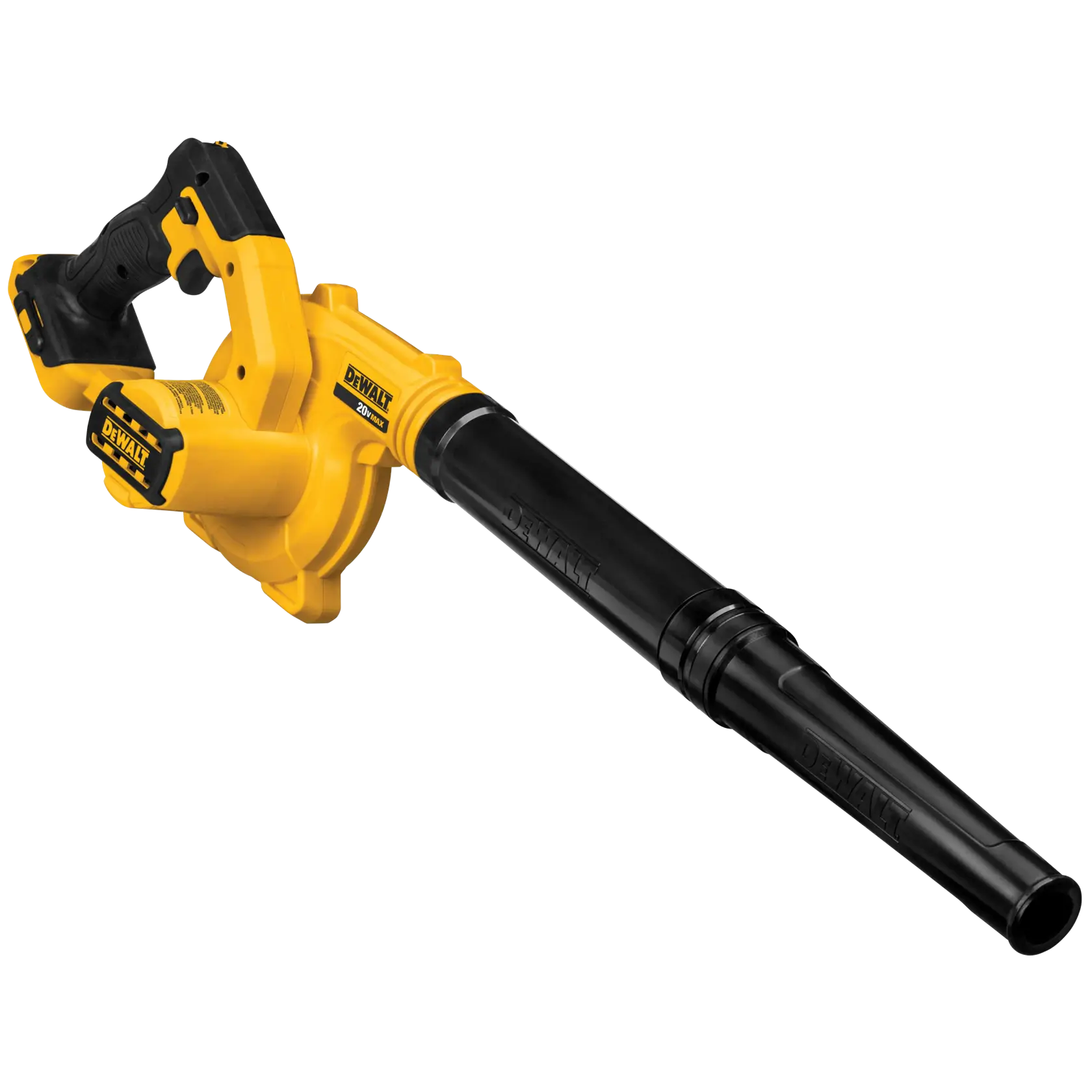 DEWALT 得偉 DCE100N 20V 鋰電吹風槍(空機)三角度外觀