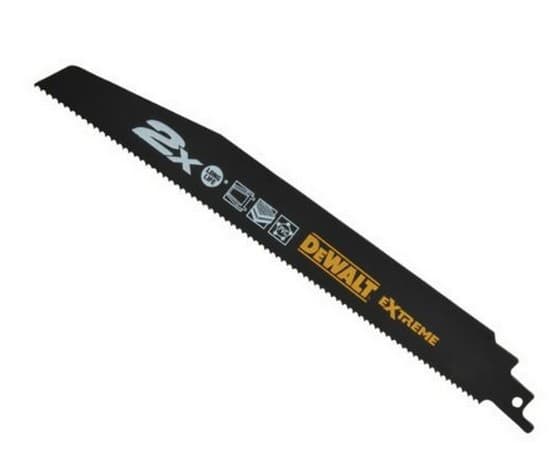 DEWALT 得偉 DT2301-QZ 6"x10T軍刀鋸片(雙金屬破壞用.金屬