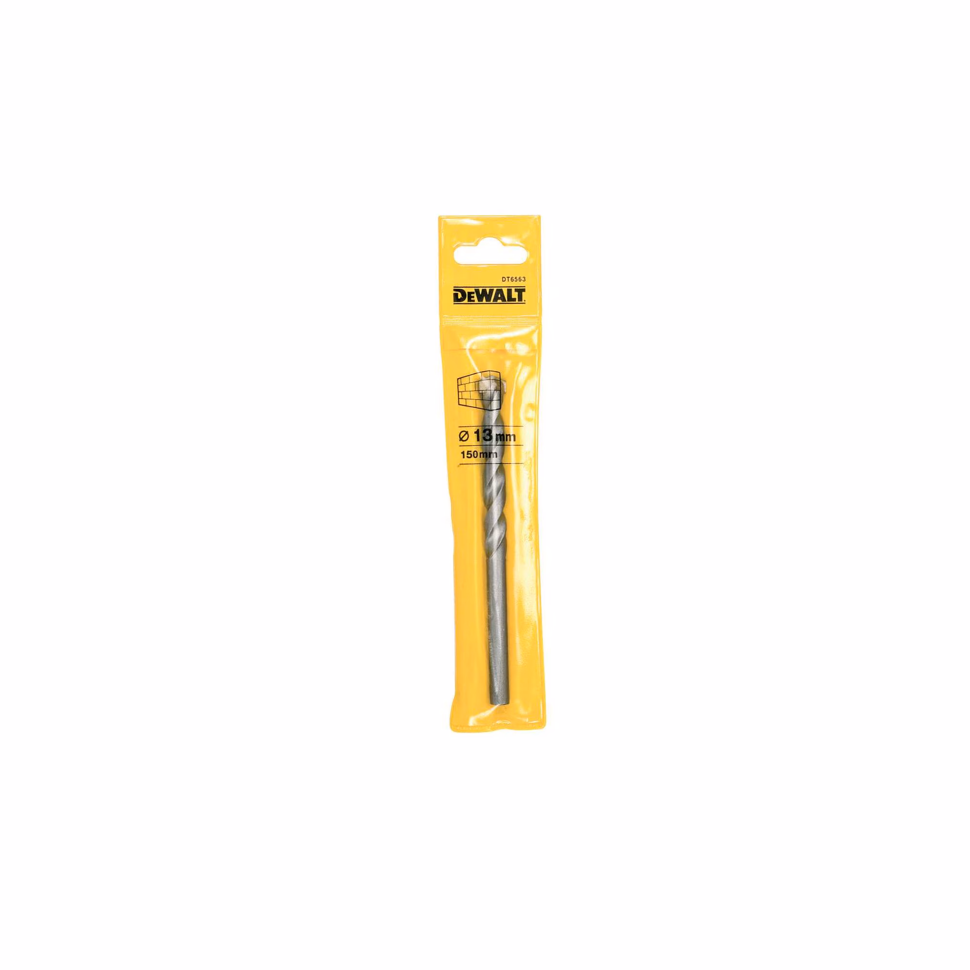 DEWALT 得偉 DT6563-QZ 13.0x150mm 直柄石屎及石材鑽咀單支包裝