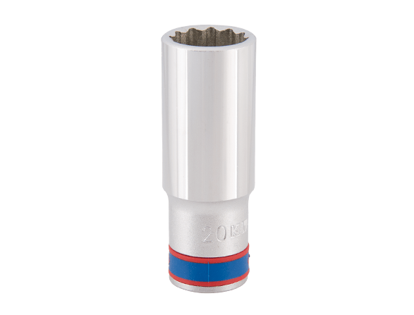 KING TONY 423020M 十二角長套筒 20mm 尺寸刻印側面