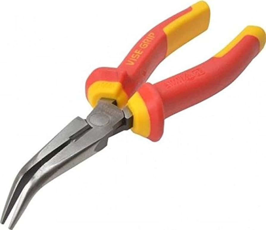 IRWIN VISE-GRIP 10505870 8吋絕緣彎嘴鉗200mm(斜角)