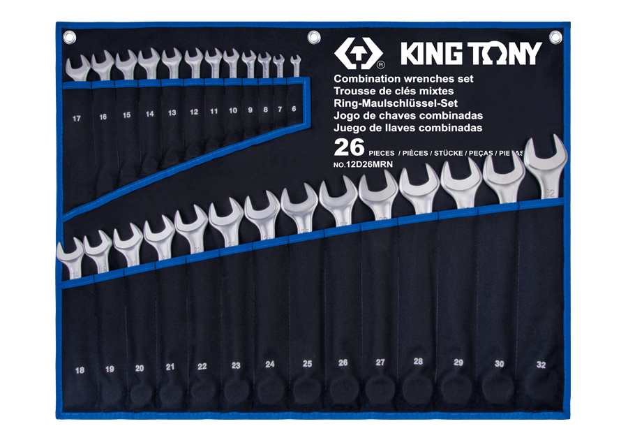 KING TONY 金統立12D26MRN 26件式公制梅開扳手組