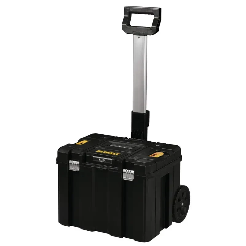 DEWALT 得偉 DWST83347-1 TSTAK 2.0 移動式工具箱(正面,拉桿伸出)