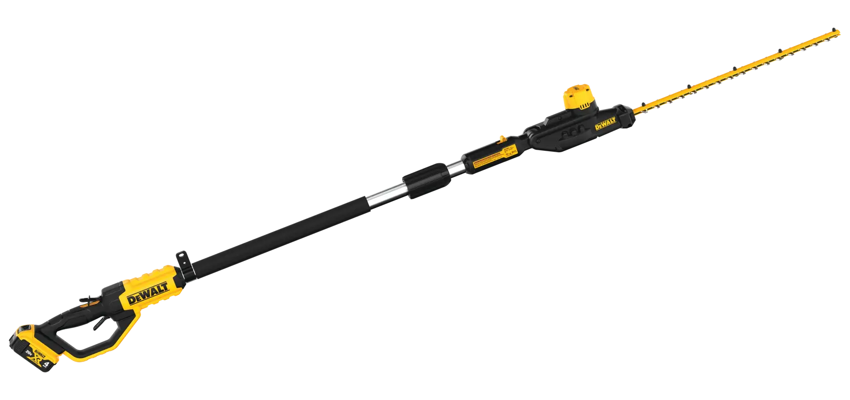 DEWALT 得偉 DCPH820M1 20V MAX 籬笆剪(斜角全貌)