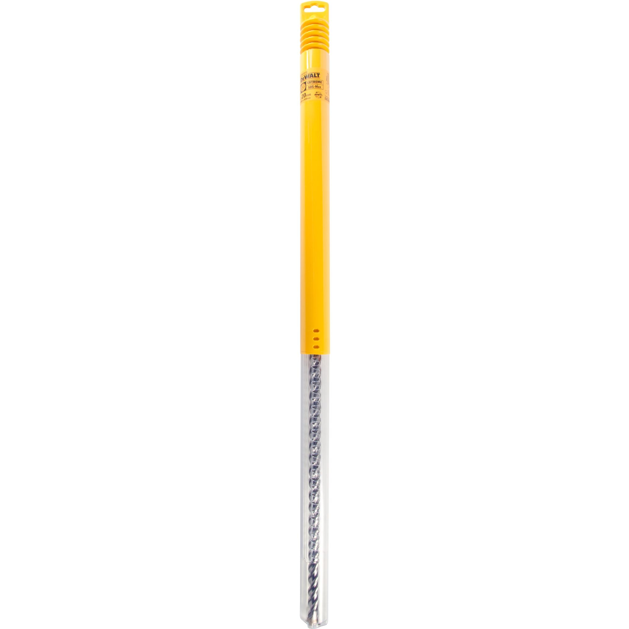 DEWALT 得偉 DT9418-QZ 20 毫米 × 920 毫米四刃 SDS-max 混凝土鑽咀(黃色保護套)