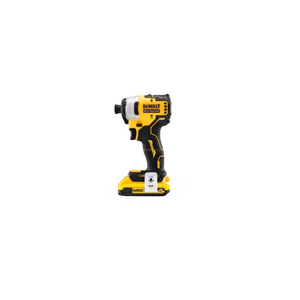 DEWALT 得偉 DCF809D2T 無碳刷衝擊起子機(正面)