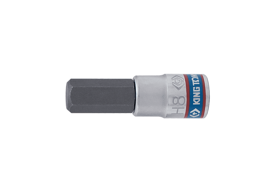 KING TONY 203503 1/4-in Drive H3 Hex Bit Socket