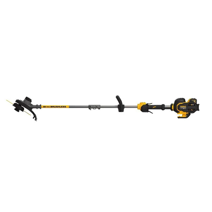 DEWALT 得偉 DCST970X1S 60V 無碳刷割草機(側面全機)