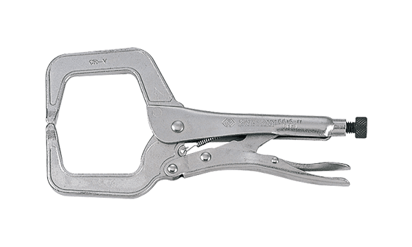 KING TONY 6615-11 11-inch C-Clamp Grip Pliers