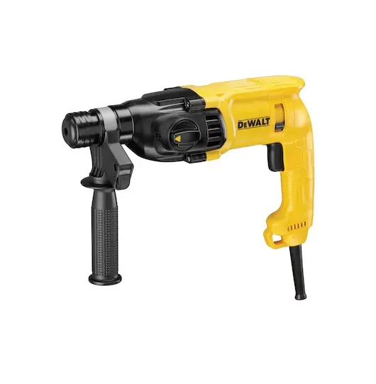DEWALT 得偉 D25032K 710W 22mm 四溝二用電鎚鑽(側面)