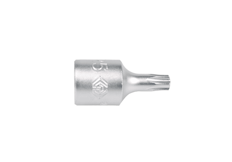 KING TONY 201320X 1/4-inch Drive T20 Mini TORX Bit Socket, 25 mm