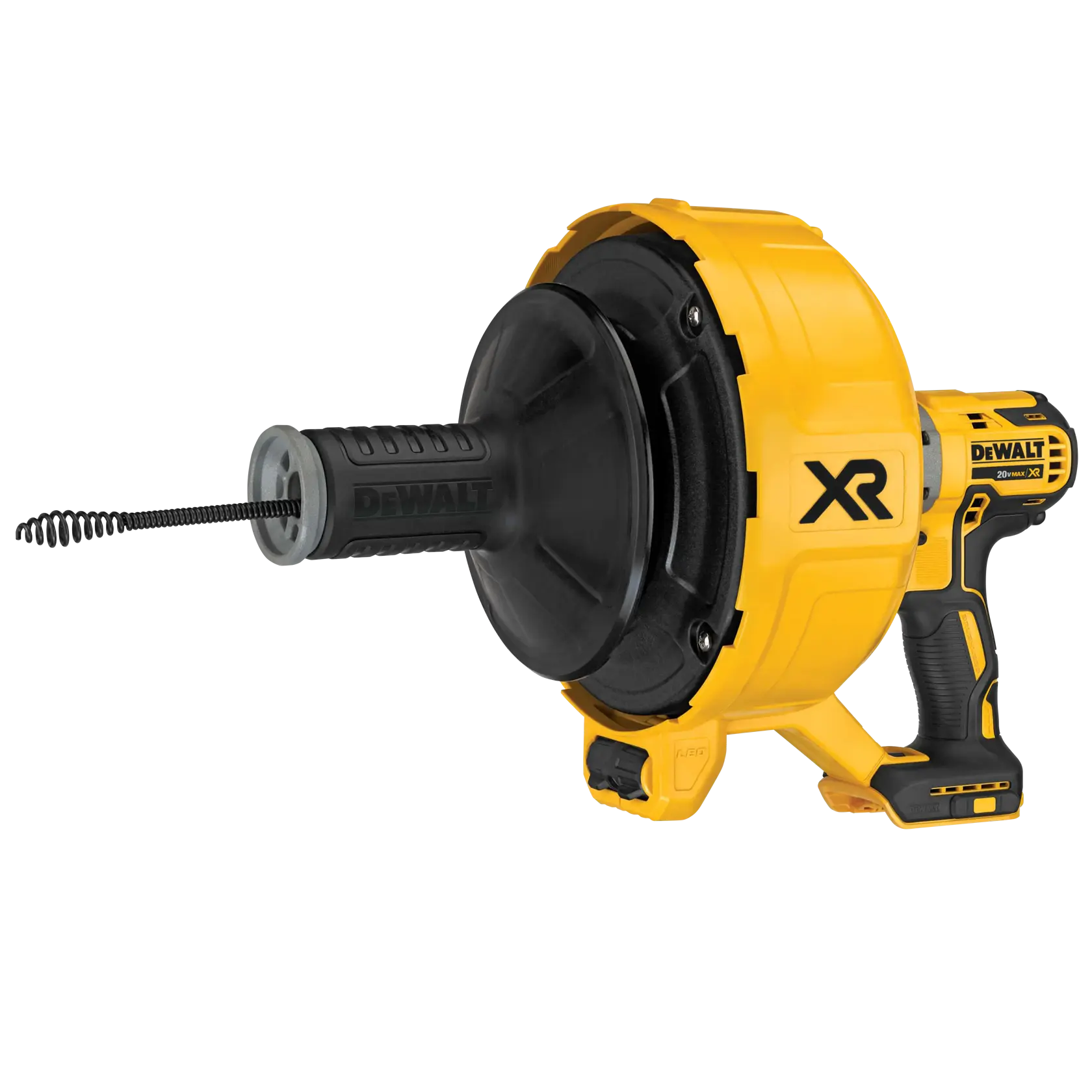 DEWALT 得偉 DCD200B 20V MAX 無碳刷通管機(空機)三角度外觀