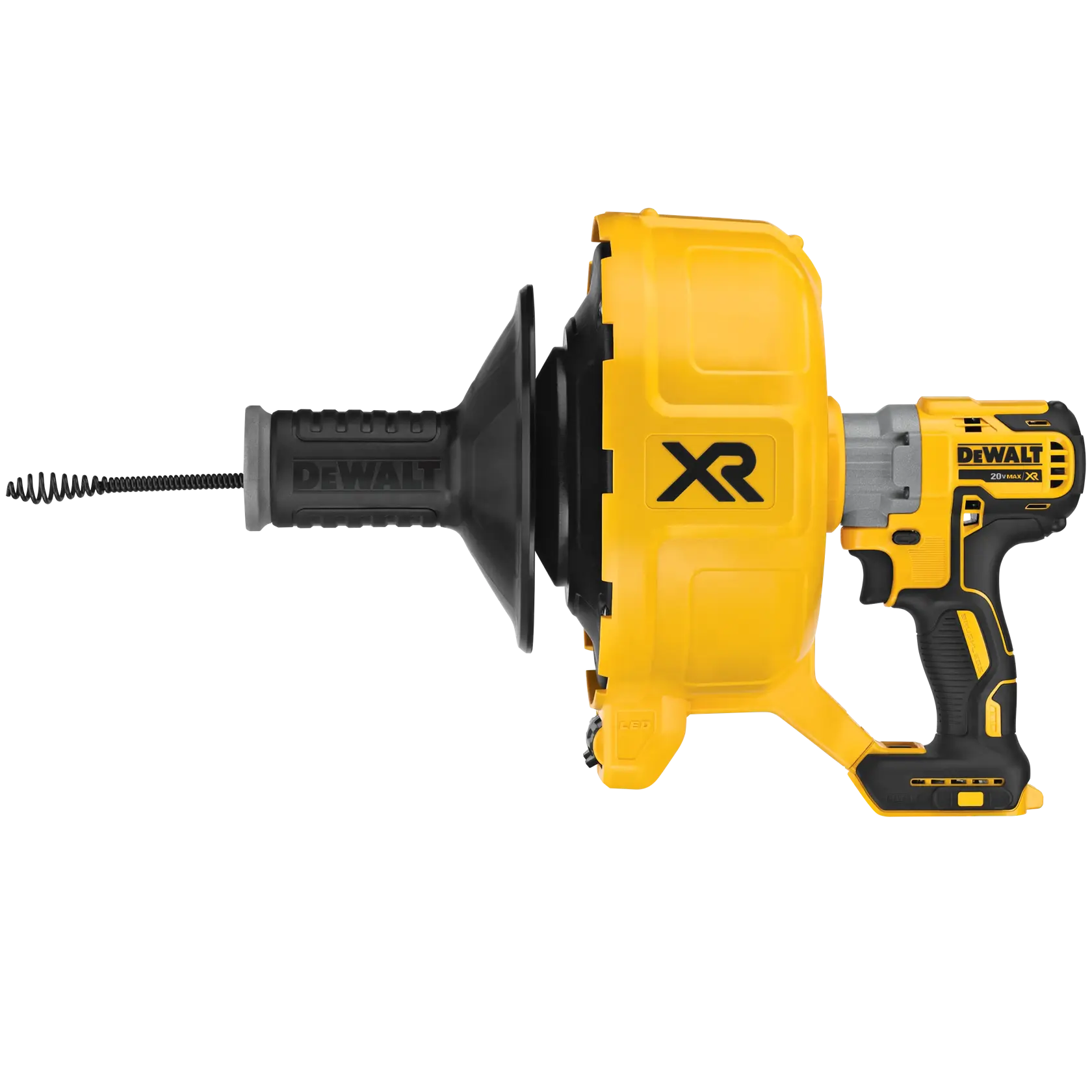 DEWALT 得偉 DCD200B 20V MAX 無碳刷通管機(空機)側面