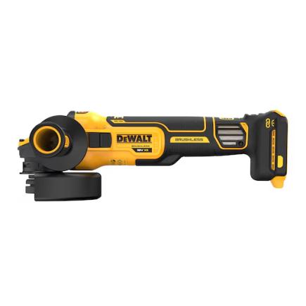 DEWALT 得偉 DCG409VSX1T 20V MAX 5吋砂輪機(側面)
