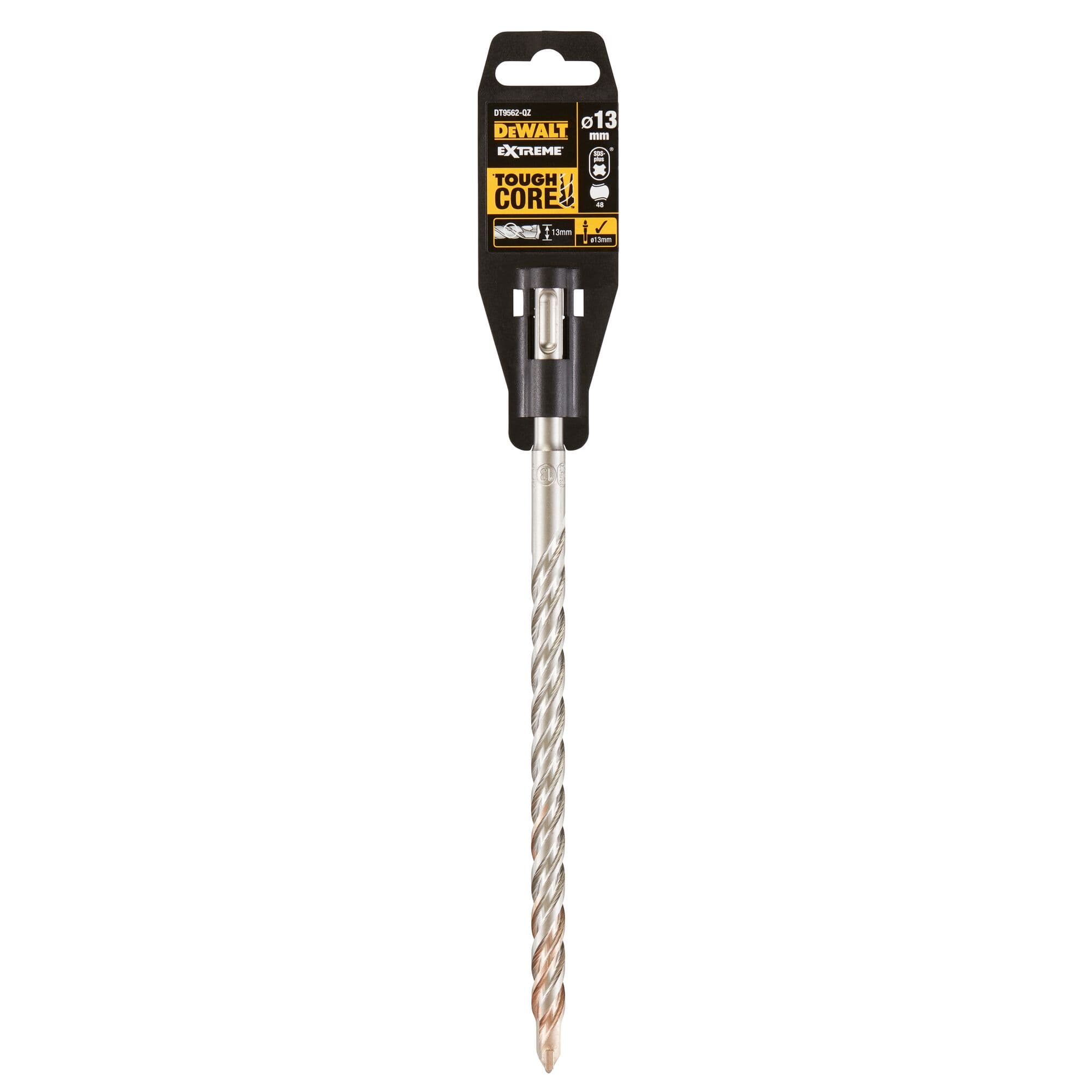 DEWALT 得偉 DT9562-QZ 13 × 260 mm SDS-Plus 四坑柄二刃混凝土鑽咀