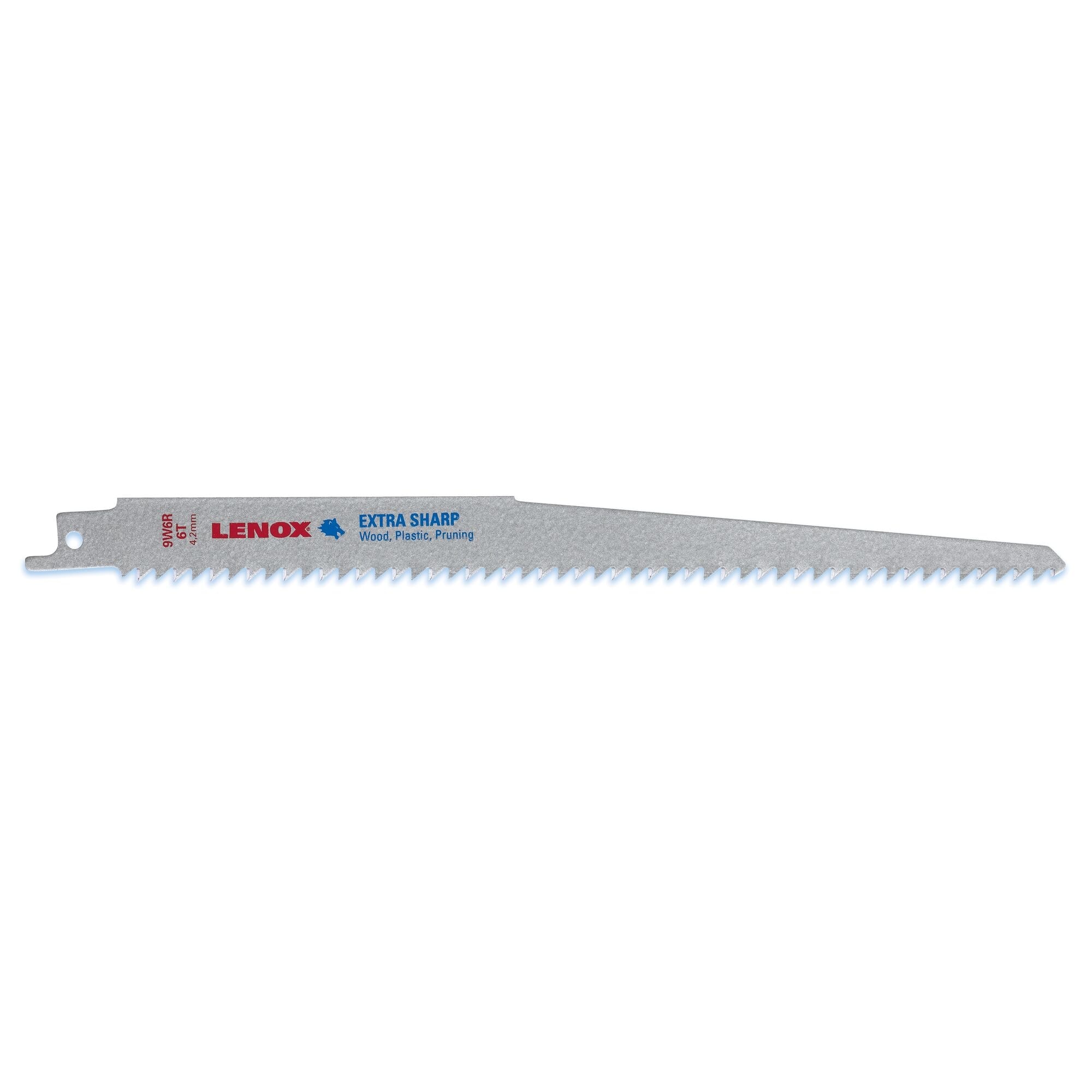 LENOX 狼牌 LE-9W6R-5 超鋒利軍刀鋸片 229mm 6T 白底產品圖(原廠型號 LE-121029W6R)
