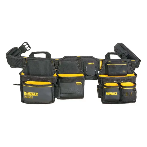 DEWALT 得偉 DWST540601 軟殼四件式腰帶工具袋組(正面)