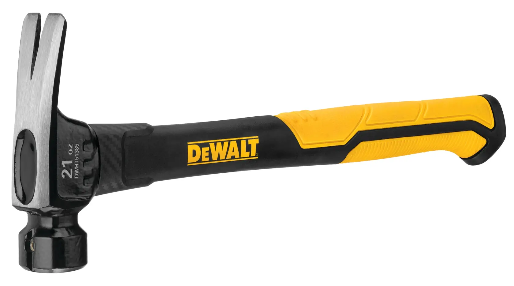DEWALT 得偉 DWHT51385 21安士玻璃纖維鎚(斜角)