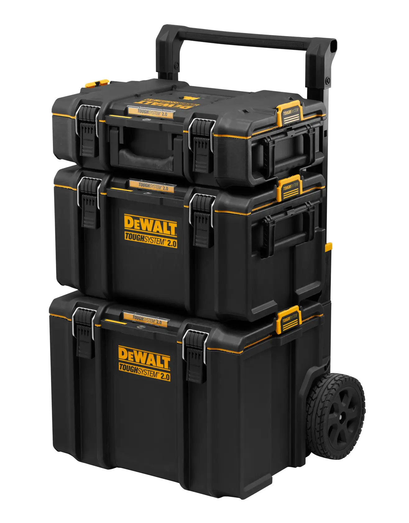 DEWALT 得偉 DWST60436 ToughSystem 2.0 滾輪收納塔(三角度)