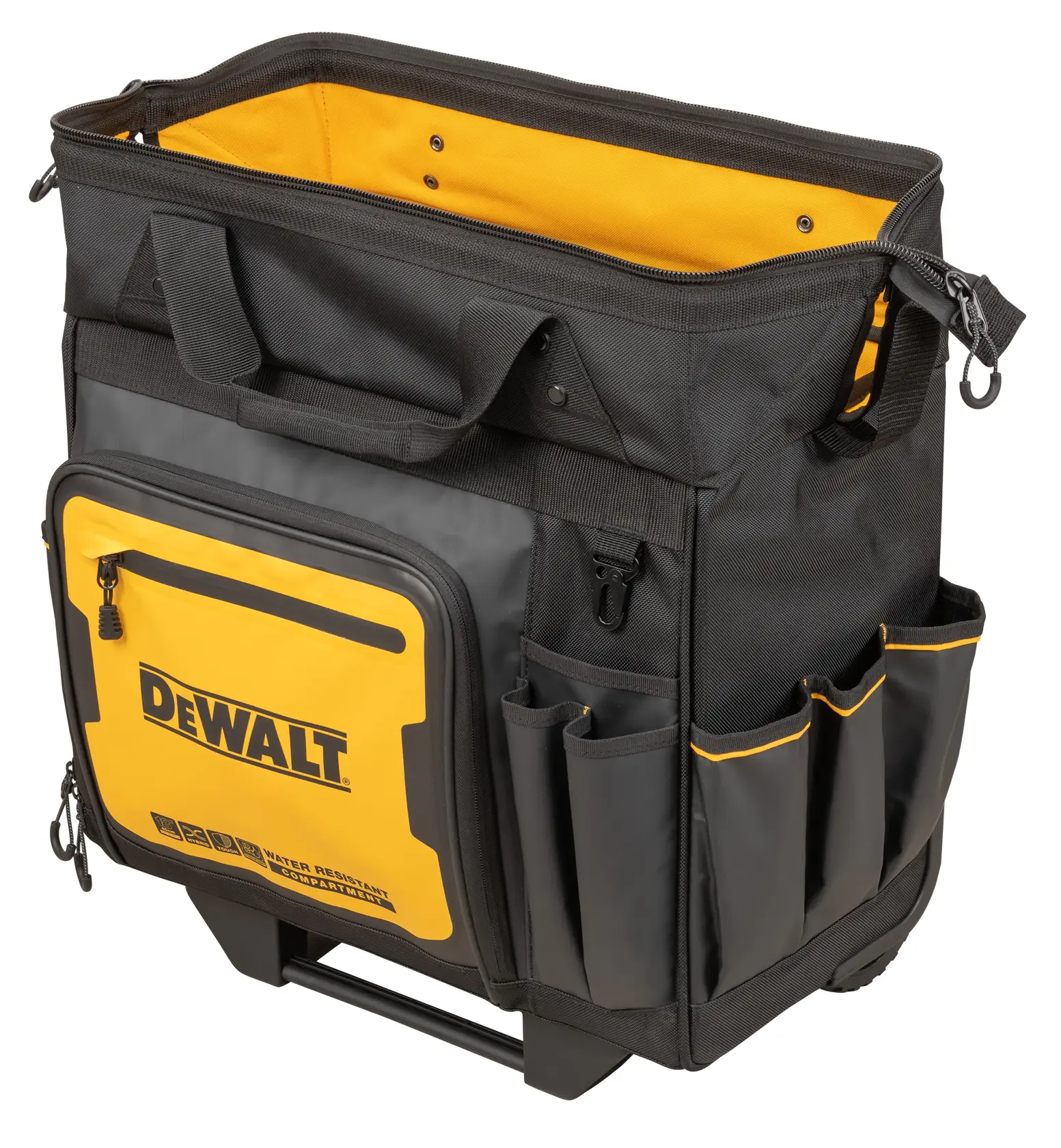 DEWALT 得偉 DWST560107 軟殼18吋帶滾輪及把手工具袋(正面斜角)