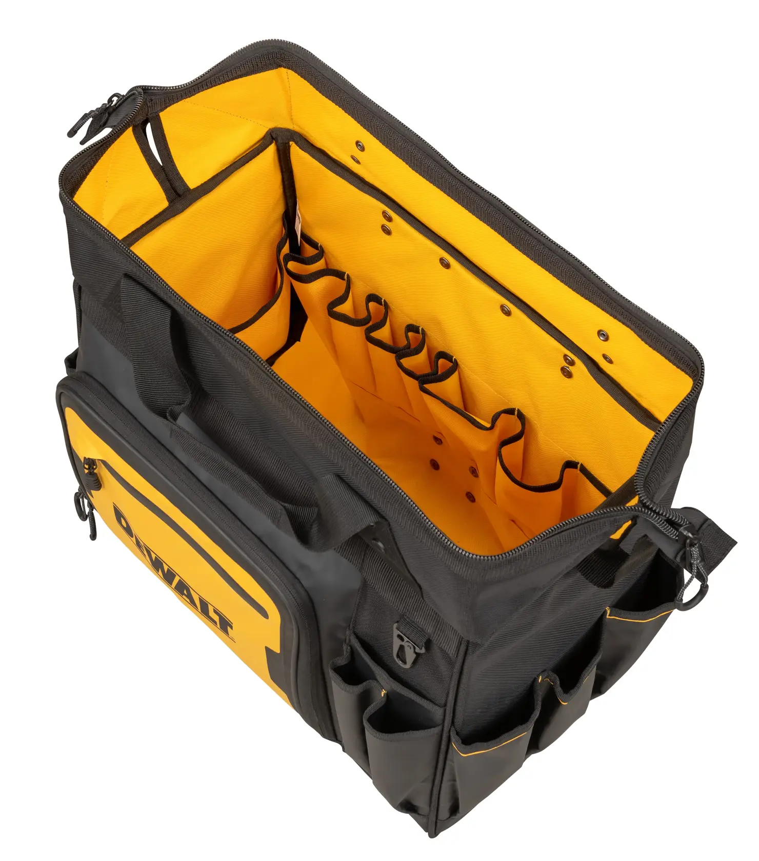 DEWALT 得偉 DWST560107 軟殼18吋帶滾輪及把手工具袋(內部俯視)