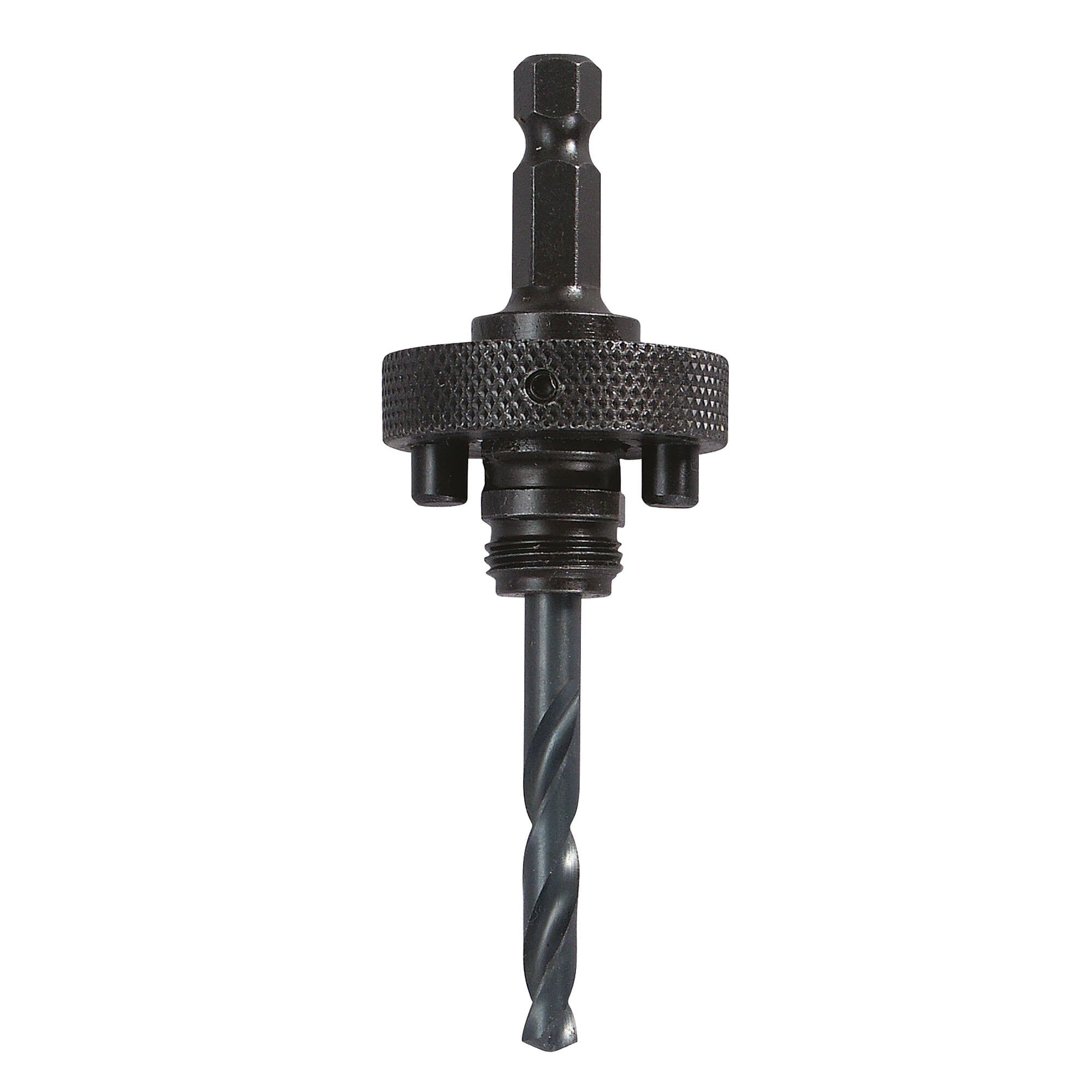 LENOX LE-1779805 6L Hole Saw Arbor with 3/8 in Hex Shank and Pilot Drill