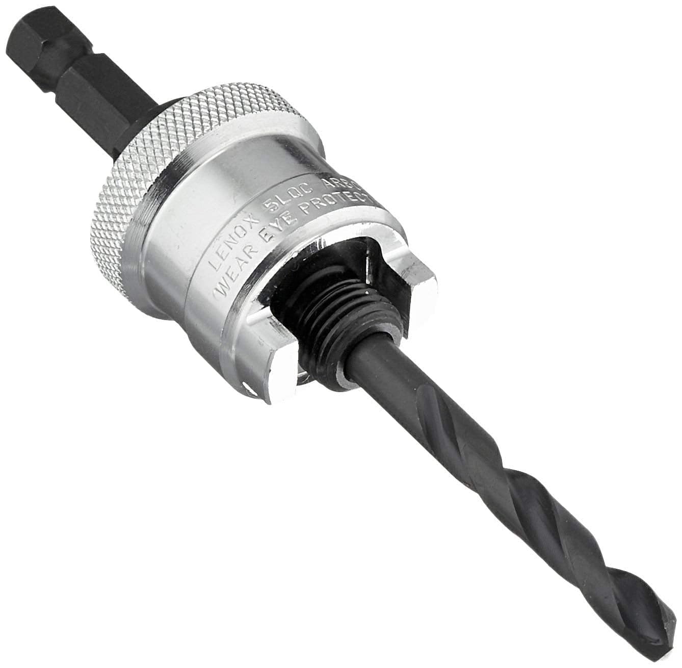 LENOX LE-1779669 5L Snap-Back Quick-Change Arbor, Fits Hole Saws 9L-19L