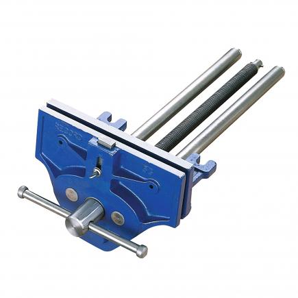 IRWIN 握手牌 T52-0102PD 9吋木工台虎鉗 230mm(三角度正面)