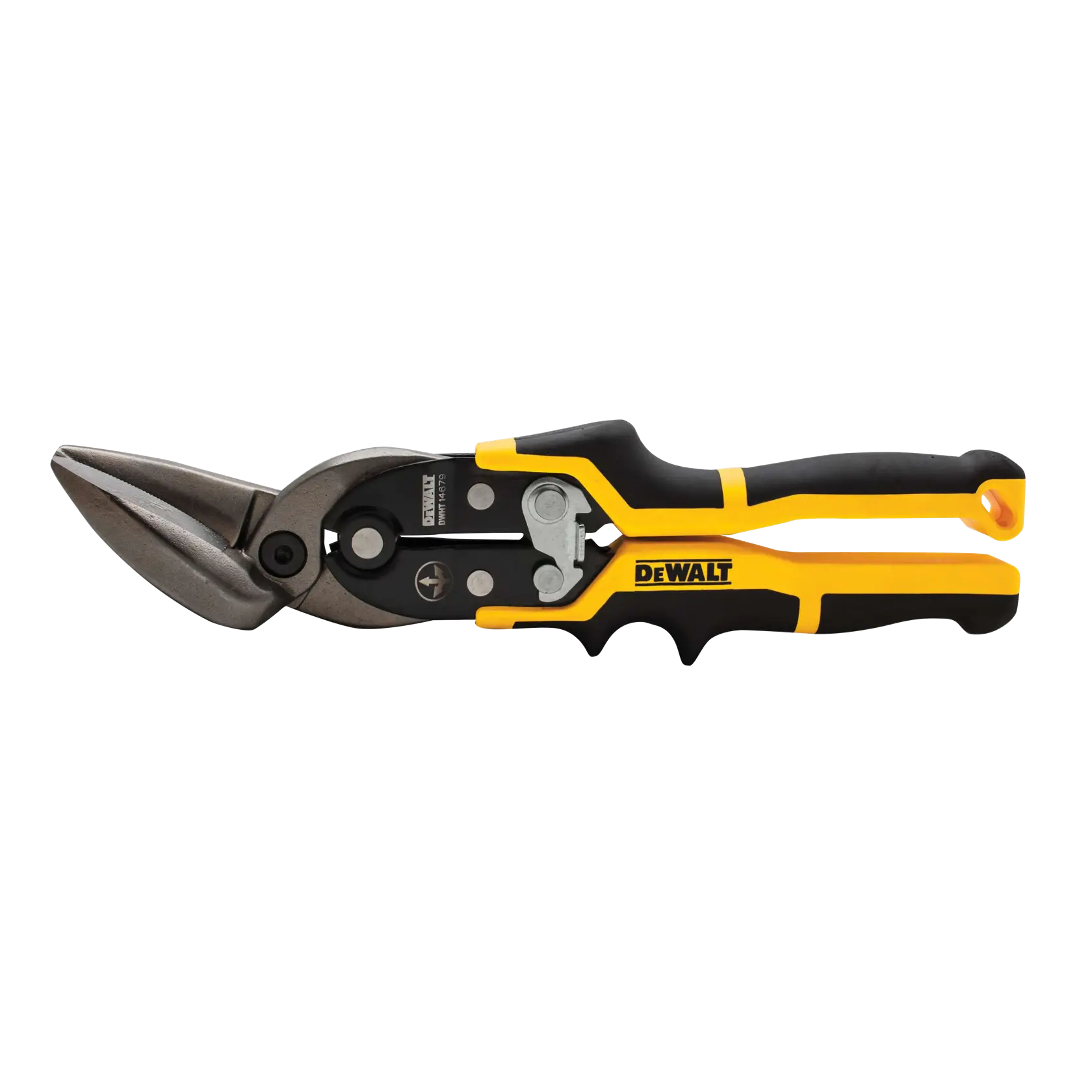 DEWALT 得偉 DWHT14679 航空剪(中心偏剪)側面全身照
