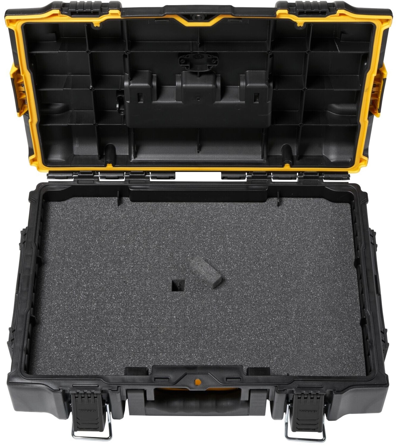 DEWALT 得偉 DWST83459-1 硬漢2.0系列分隔海綿裝入工具箱(開箱俯視)