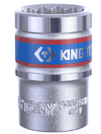 KING TONY 433018M 1/2吋 18mm 十二角標準套筒