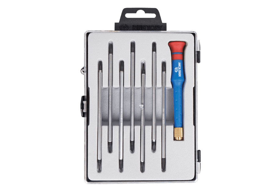 KING TONY 32607MR 8-Piece Precision Screwdriver Set