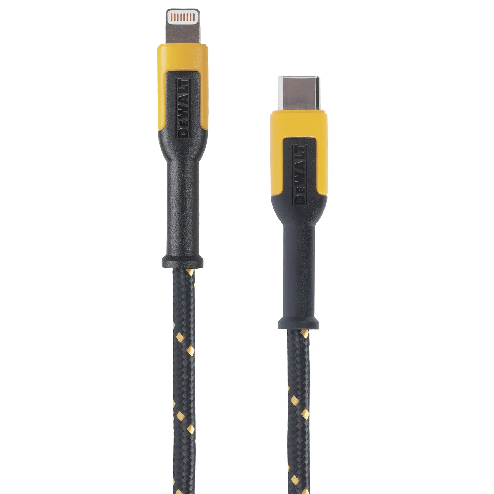 DEWALT 得偉 DXMA1311357 充電傳輸線 Lightning 及 Type-C 接頭(細節)