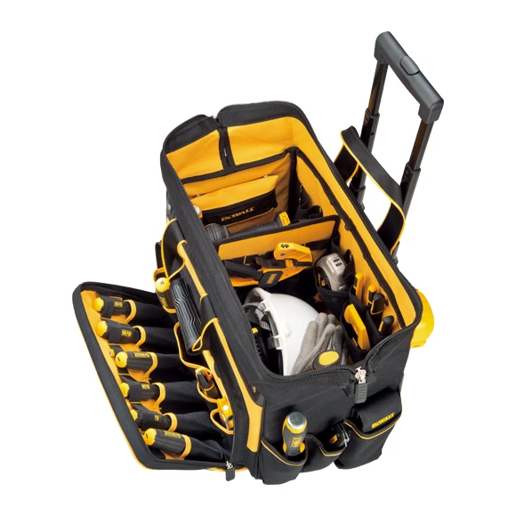DEWALT 得偉 DWST82929 多功能可移動收納工具袋(打開內部細節)