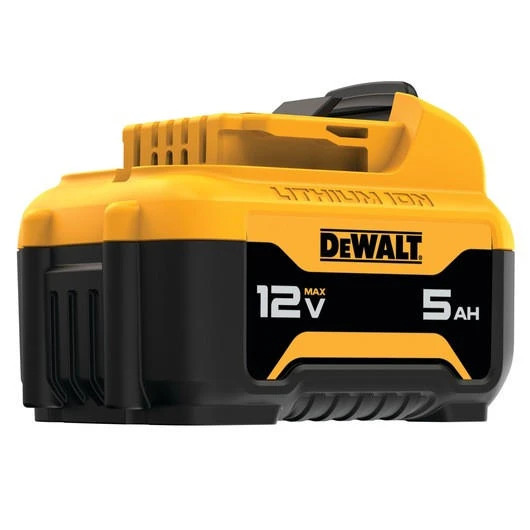 DEWALT 得偉 DCB126 12V 5.0Ah 鋰電池(側面)