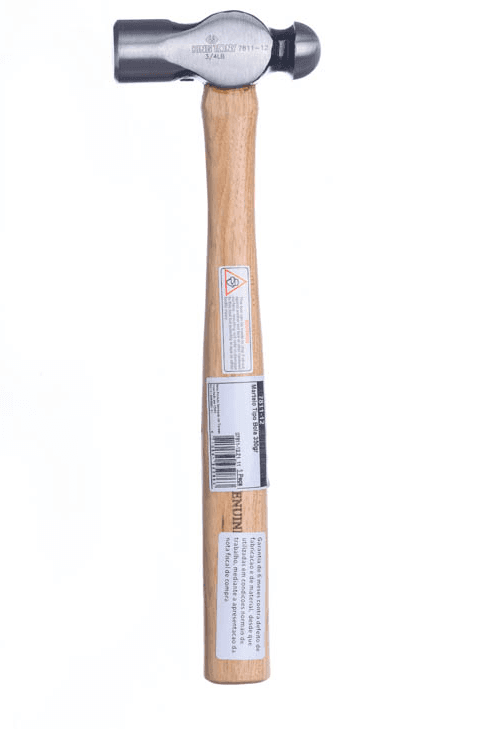 KING TONY 7811-12 American-Style Ball Peen Hammer, 12 oz, 300 mm