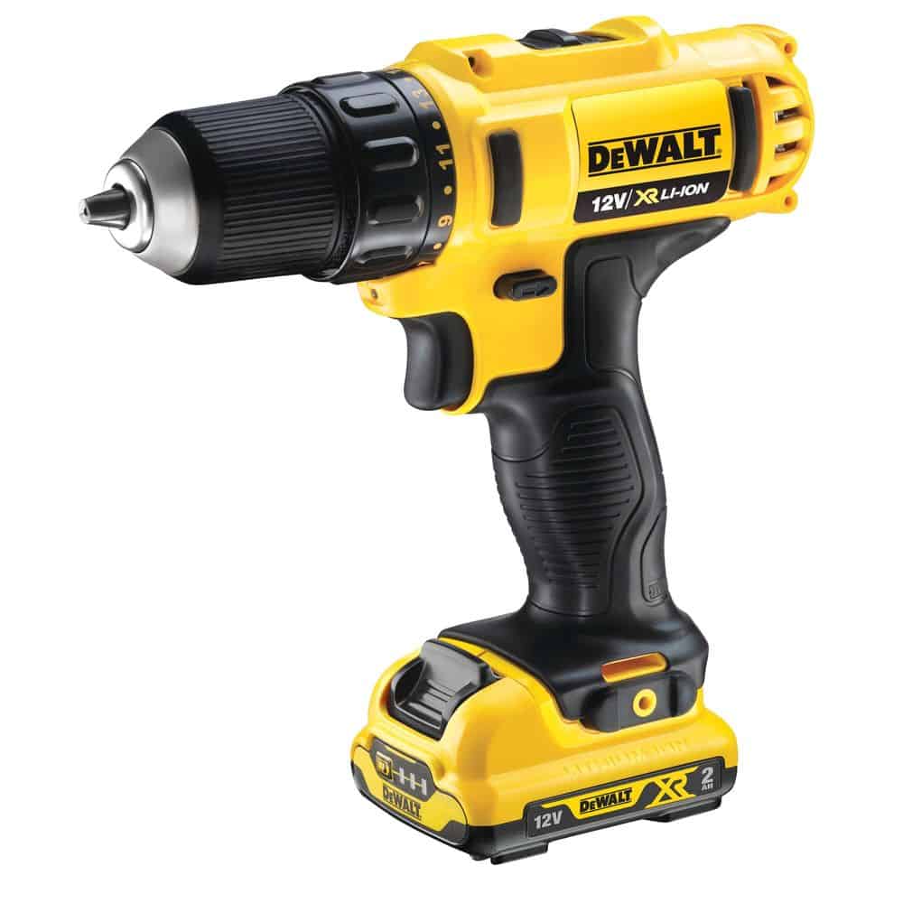 DEWALT 得偉 DCD710D2K 10.8V 鋰電電鑽調扭起子機(雙電2.0)
