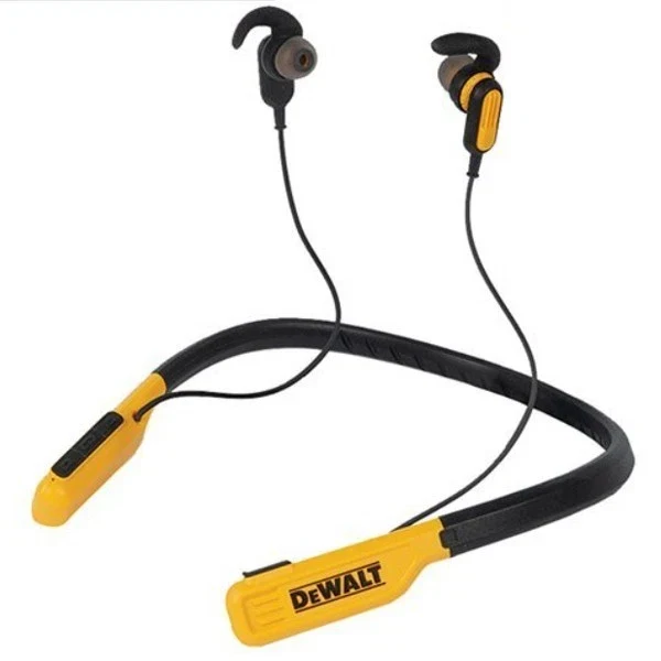 DEWALT 得偉 DXMA1902091 Jobsite Pro 頸掛式無線藍牙耳機(正面)