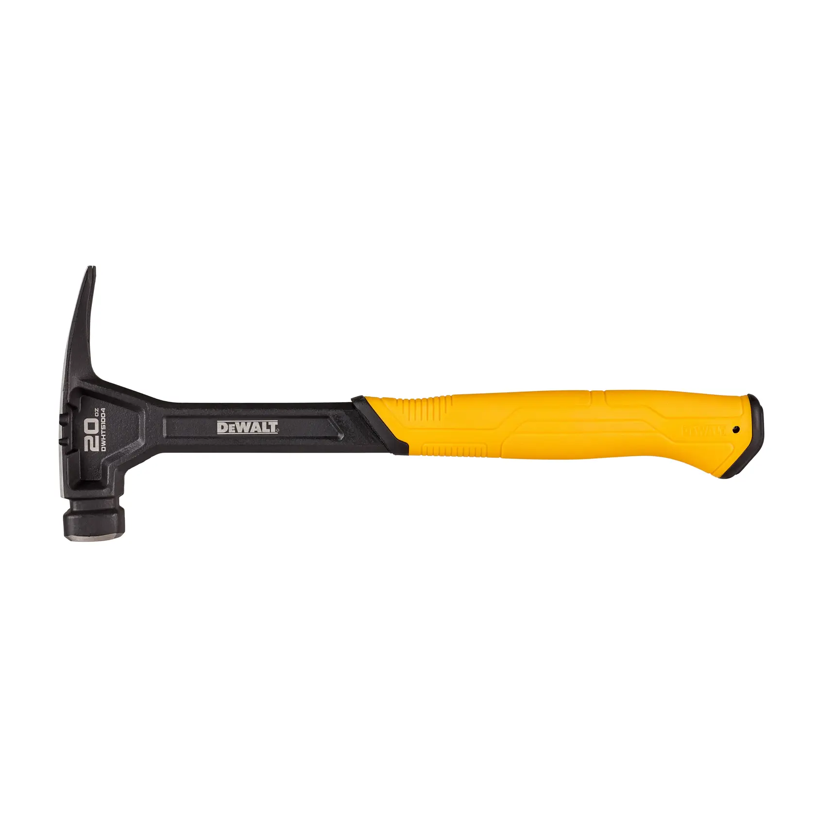 DEWALT 得偉 DWHT51004 20安士一體成型金屬鐵鎚(側面)
