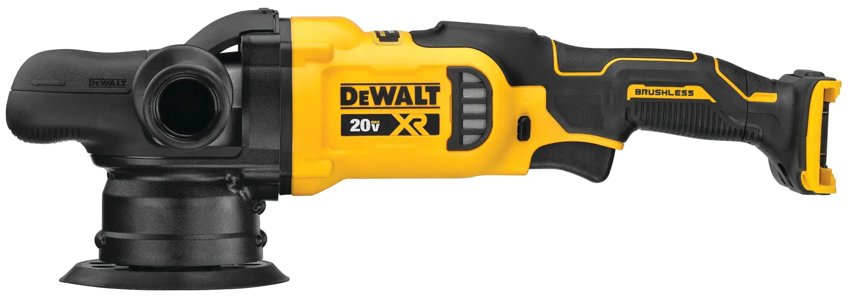 DEWALT 得偉 DCM848B 20V 無碳刷偏心軸打蠟機(空機)側面