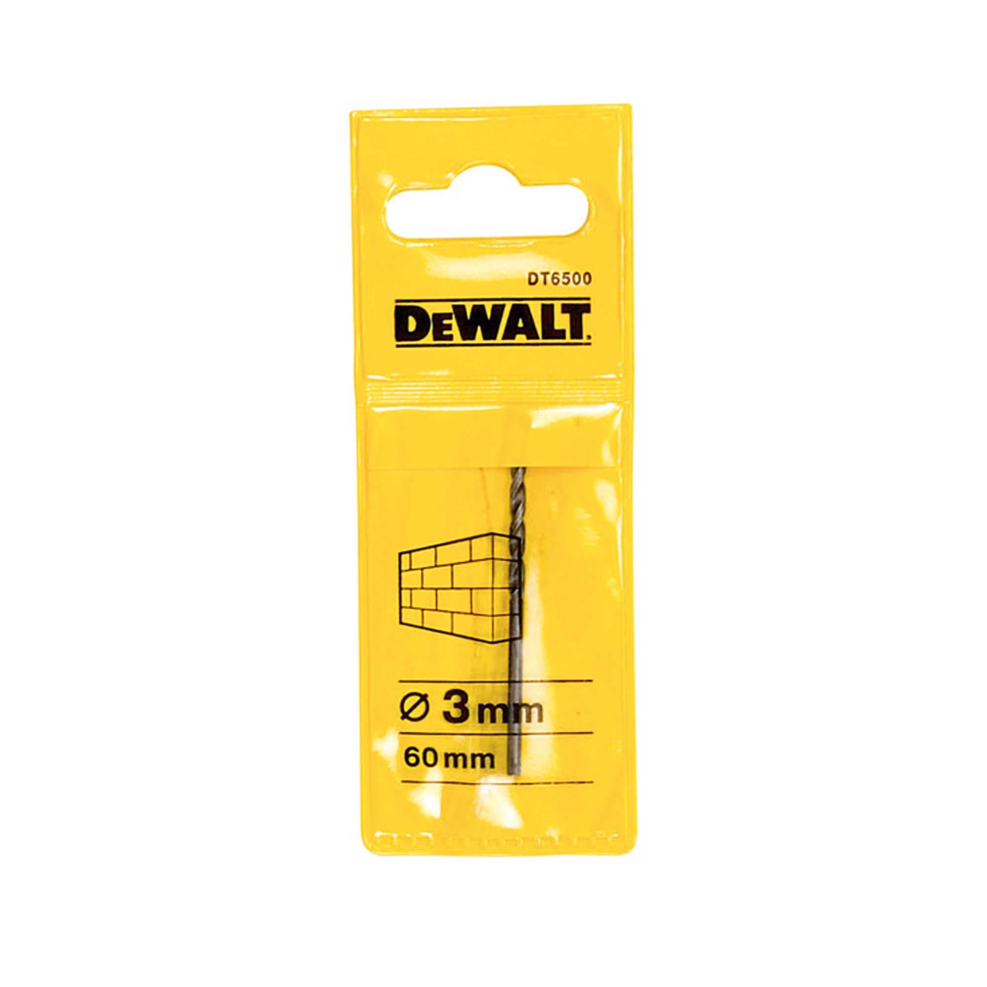 DEWALT 得偉 DT6500-QZ 3.0x60mm 直柄石材水泥鑽咀