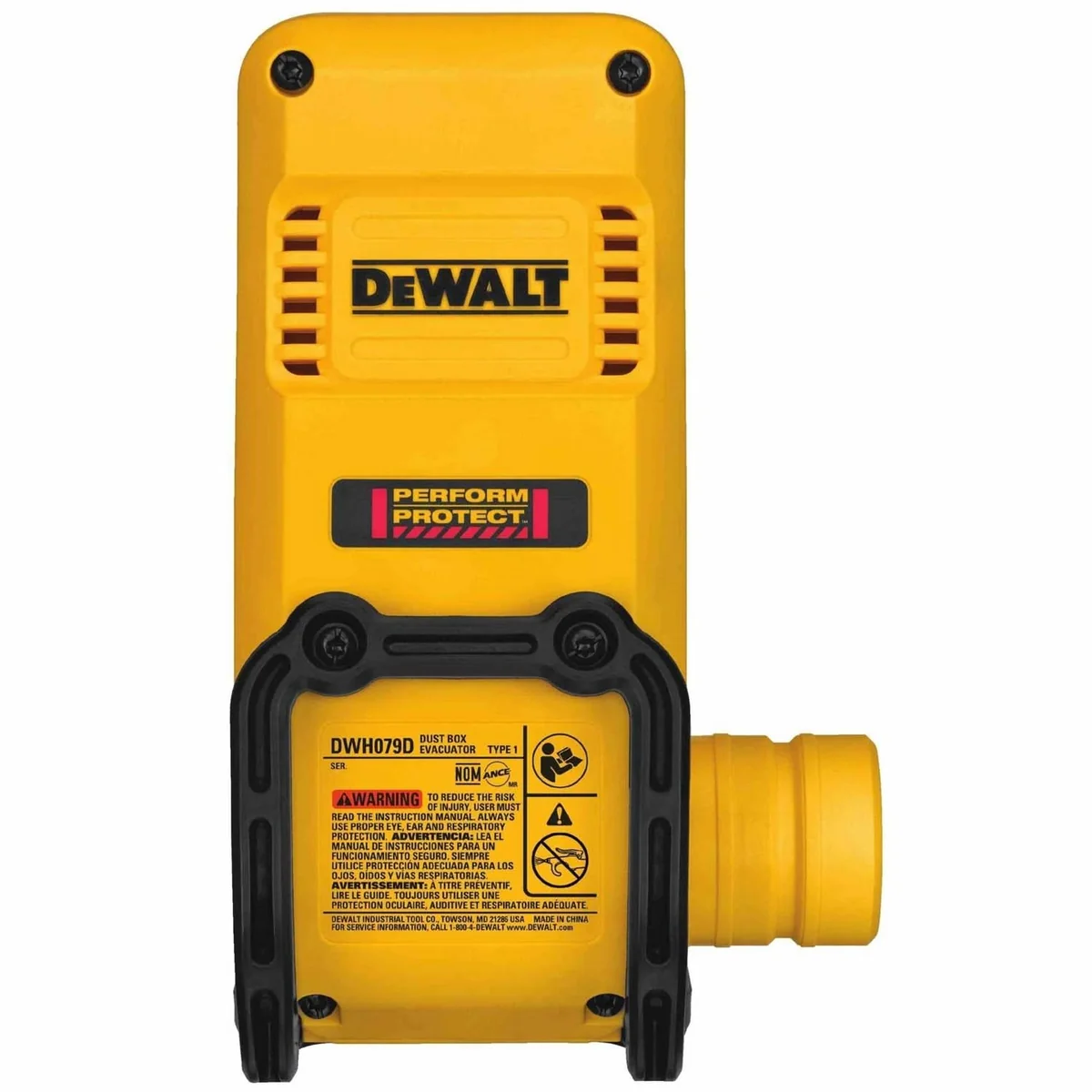 DEWALT 得偉 DWH079D 集塵器濾芯清潔配件(正面)