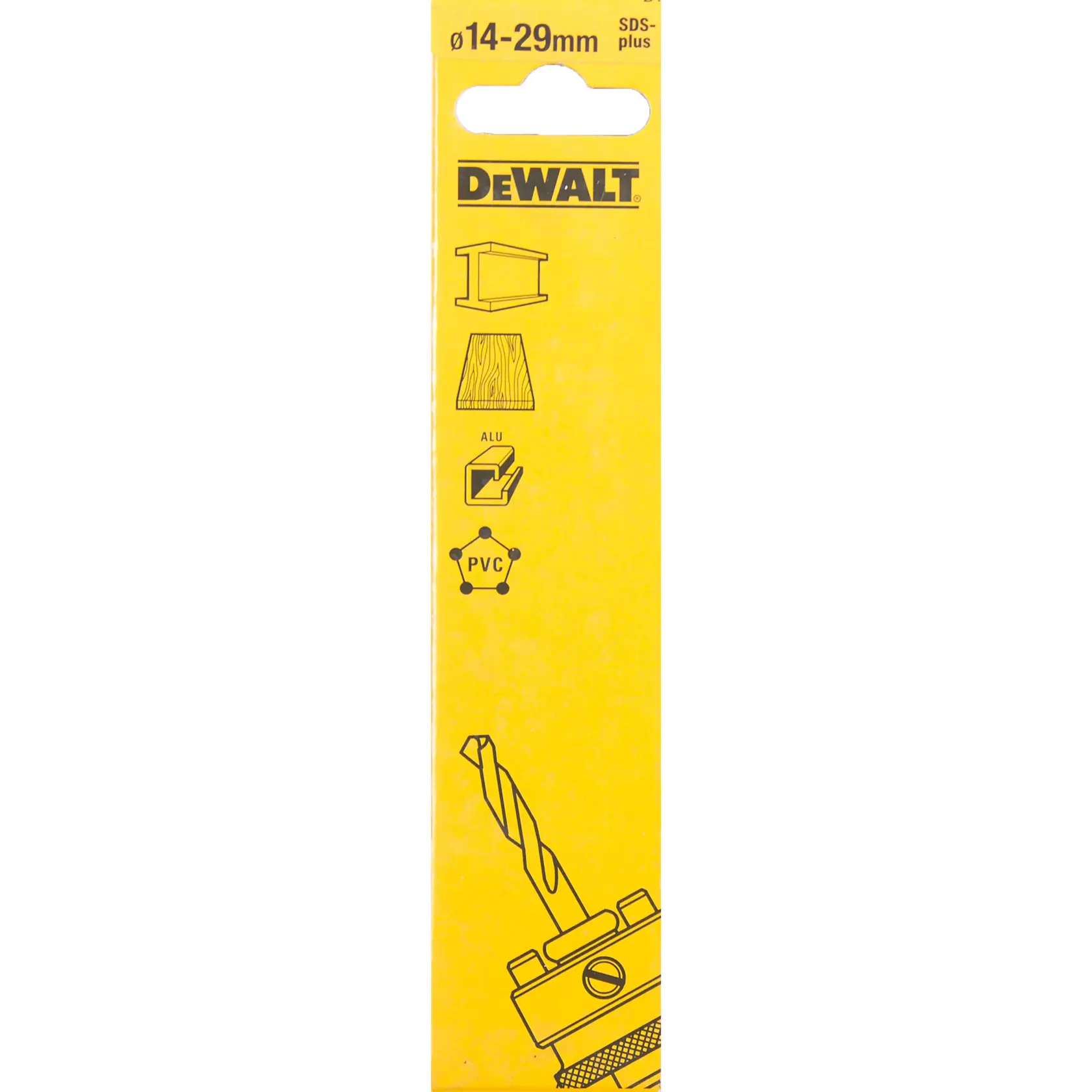 DEWALT 得偉 DT8283-QZ 碳化鎢圓穴鋸中心鑽頭組官方包裝