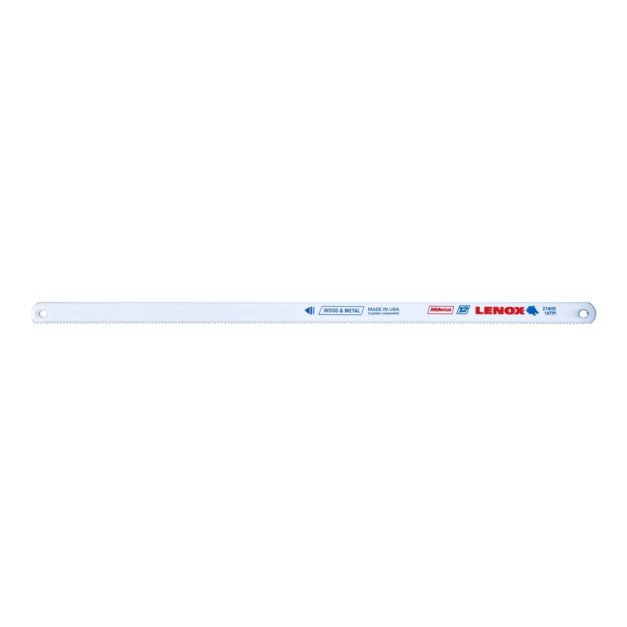 LENOX 狼牌 LE-20143V214HE T2 鋼鋸條 300mm 14TPI 白底產品圖