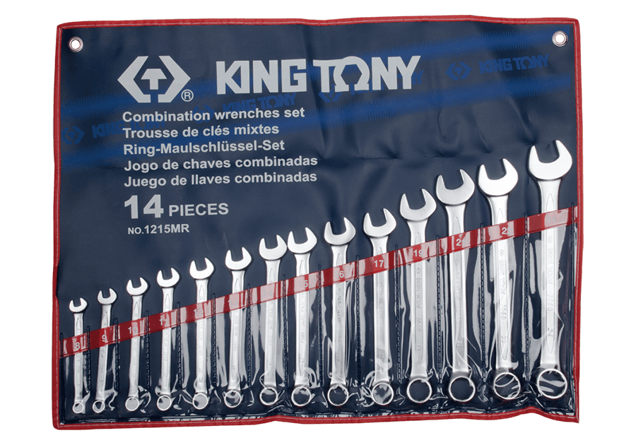 KING TONY 金統立 1215MR 14件式公制梅開扳手組(8–24 mm)