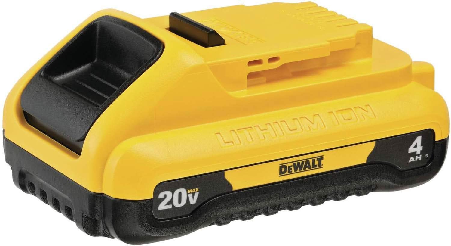DEWALT 得偉 DCB240 XR 20V MAX 4.0Ah 超鋰電池(斜角正面)