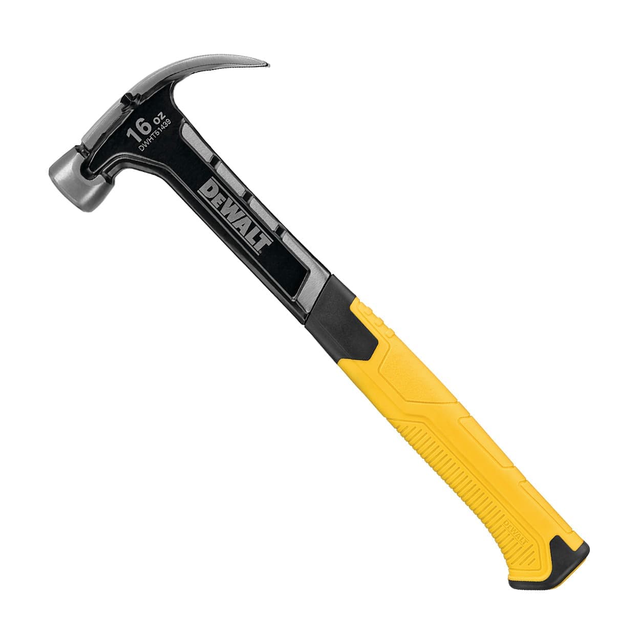 DEWALT 得偉 DWHT51439 16OZ 一體成型金屬拔釘鐵鎚