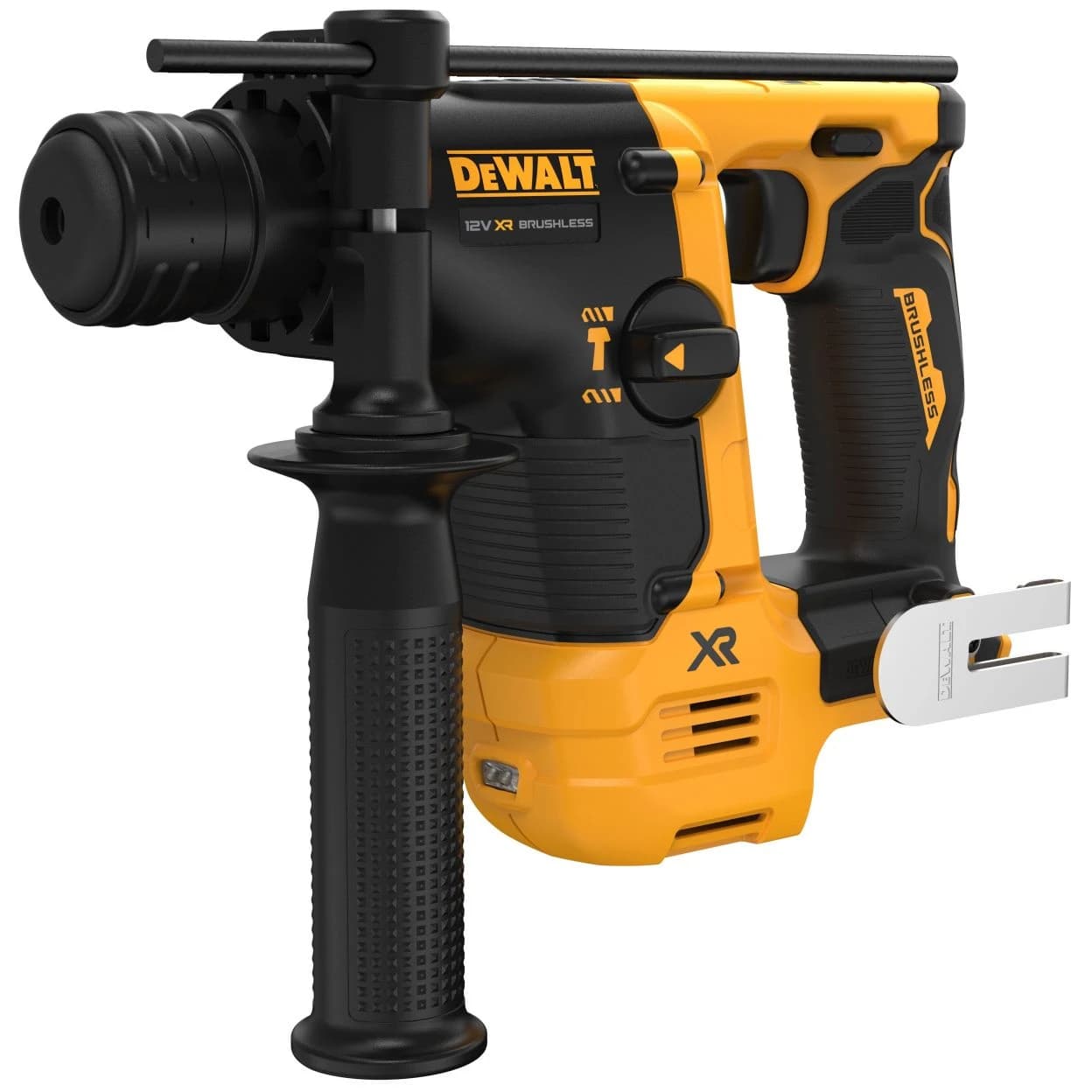 DEWALT 得偉 DCH072L2T 12V 無碳刷四溝二用電鎚鑽(雙電3.0)