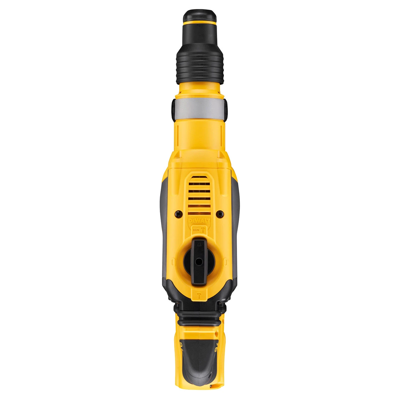 DEWALT 得偉 DCH614 60V 無碳刷五溝二用電鎚鑽(俯視)