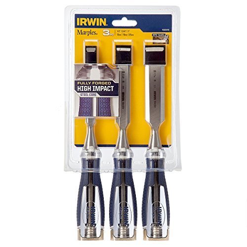 IRWIN Marples 10503419 M750 重型木工鑿3件套(正面)